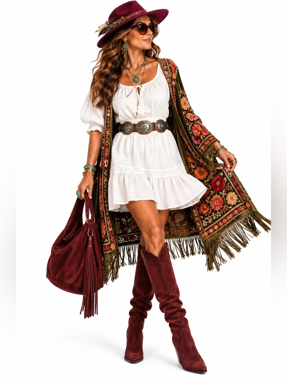 Anthropologie White Sommerset Puff Sleeve Mini Dress